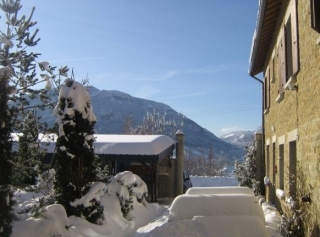  El patio en invierno 